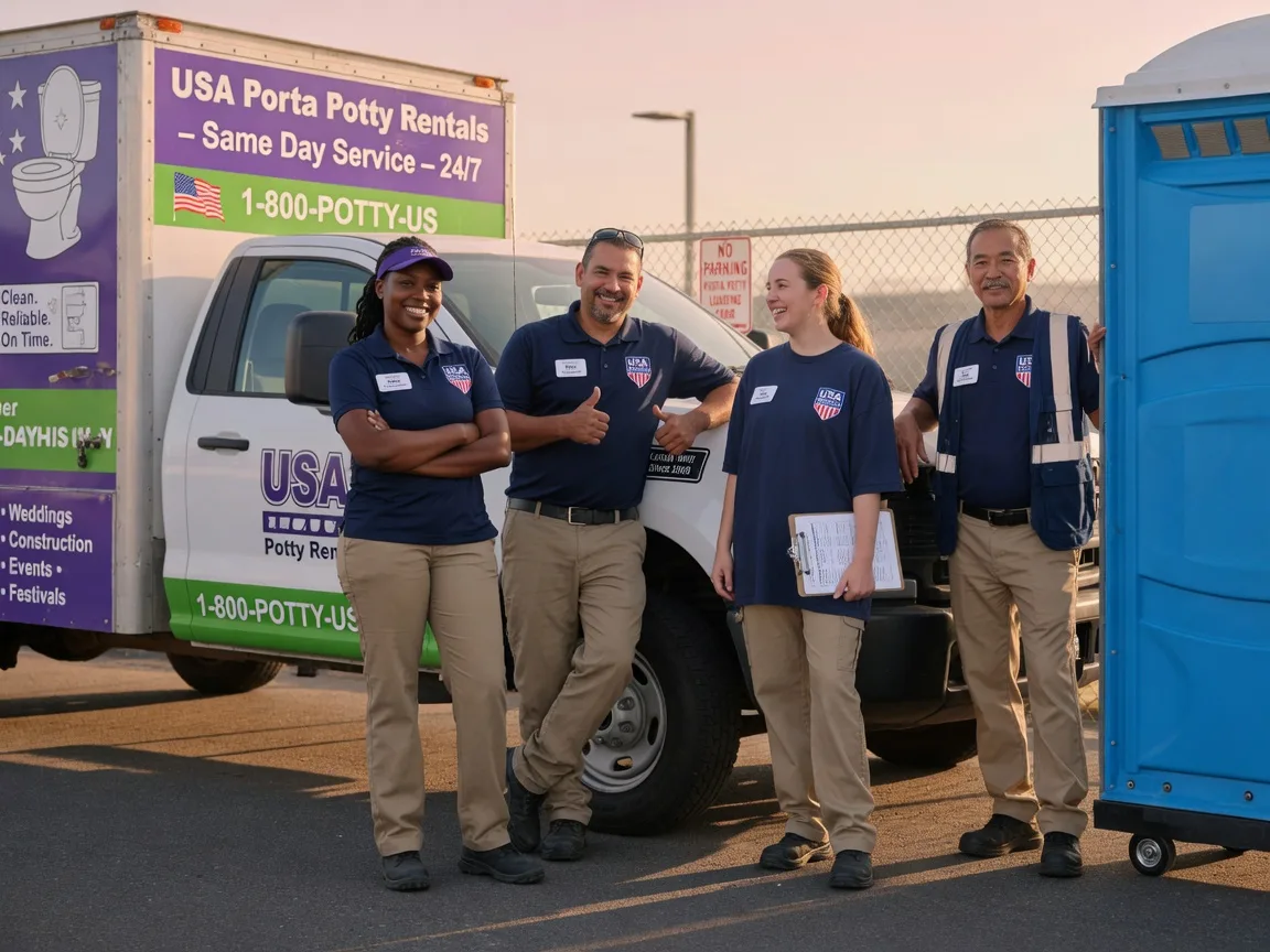 Porta Potty Rental company in Martinsville, IL
